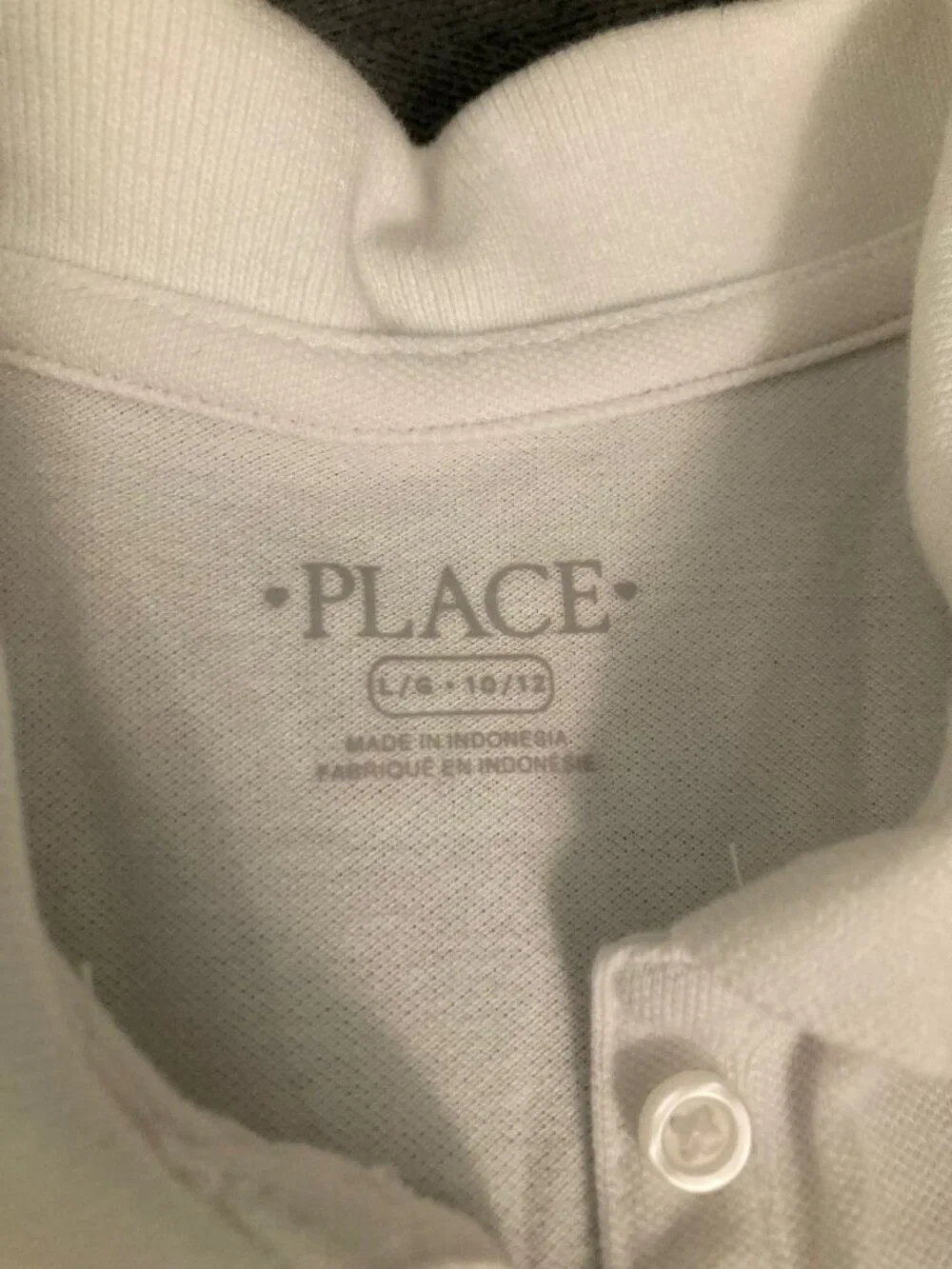 The Children's Place White Uniform Girls Polo